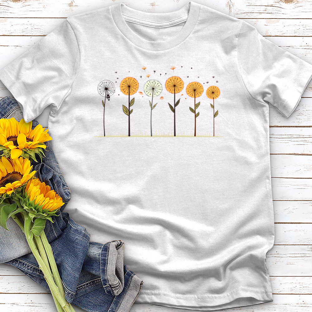 Simplistic Dandelions Tee