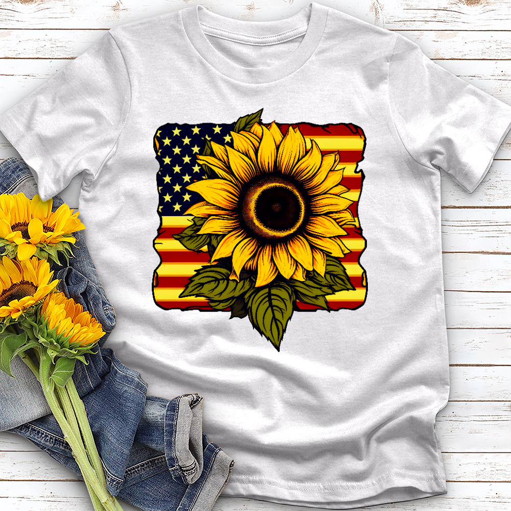 American Sunflower Tee