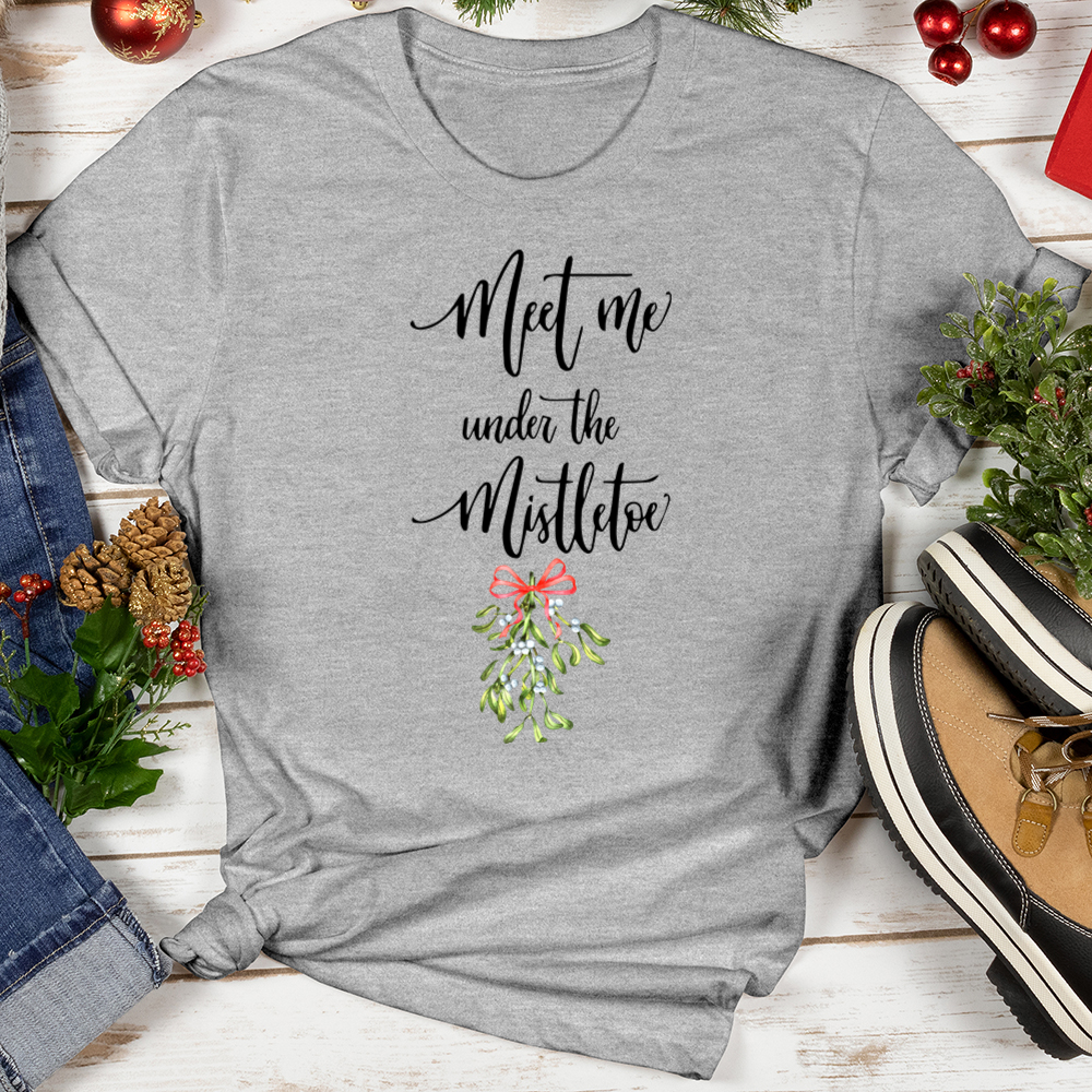 Meet Me Under the Mistletoe Softstyle Tee