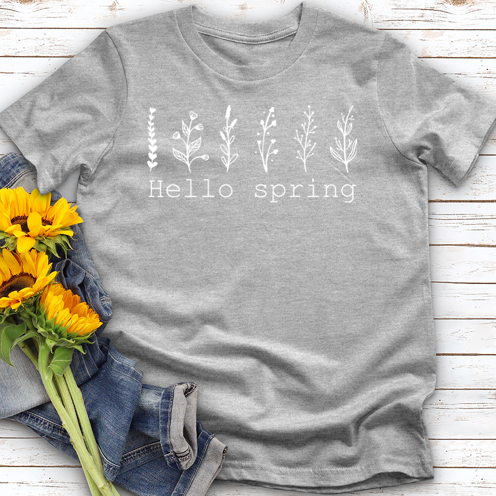 Hello spring Softstyle Tee