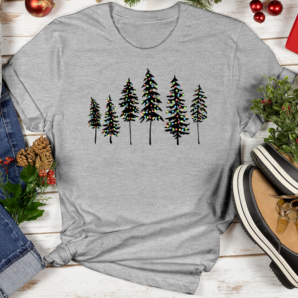 Xmas Pinetrees Softstyle Tee