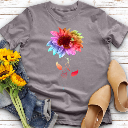 Be Kind Colored Sunflower Tee