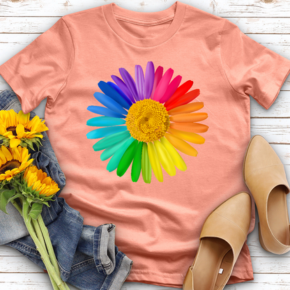 Rainbow Daisy Tee