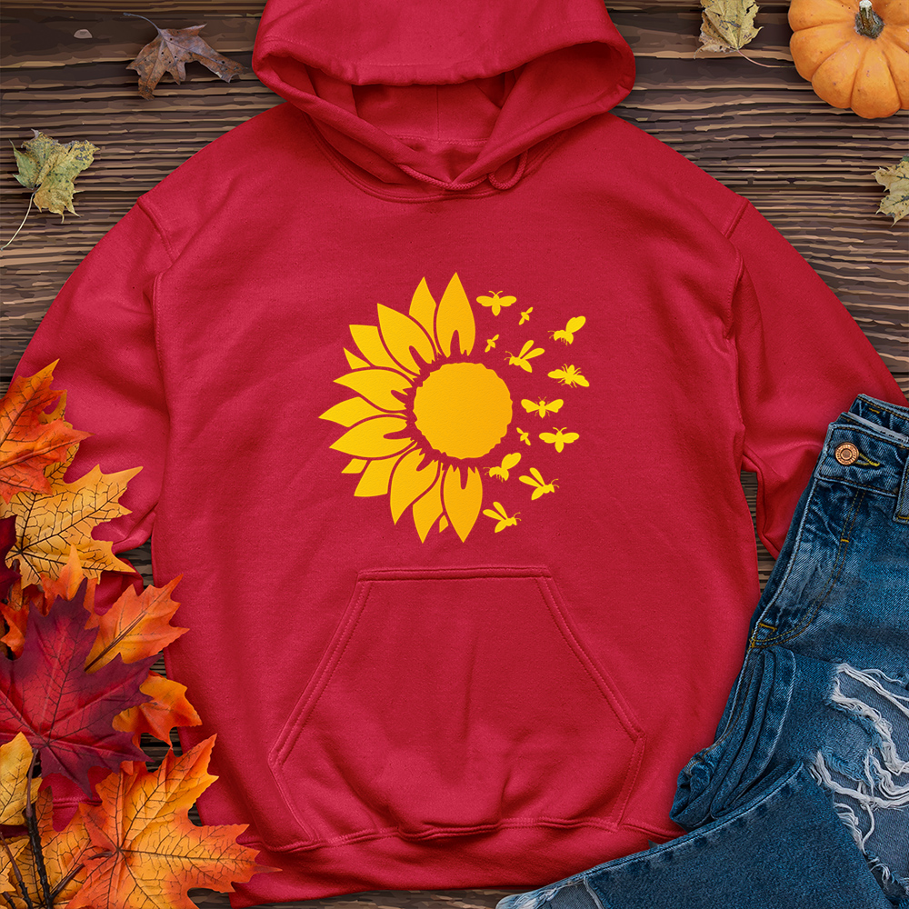 Bee Sunflower Hoodie