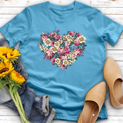 Floral Heart Tee