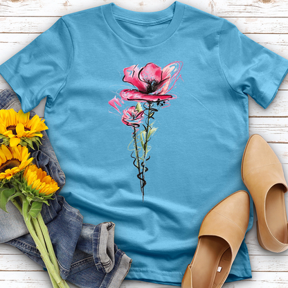 Painted Flower Tee