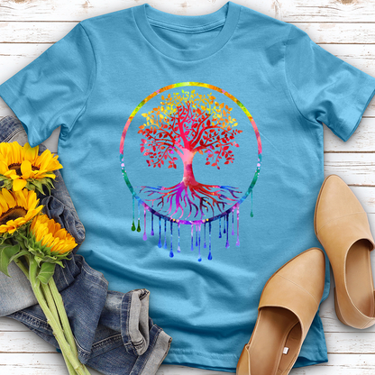 Rainbow Tree of Life Tee