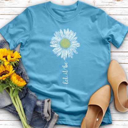 Let It Be Daisy Tee