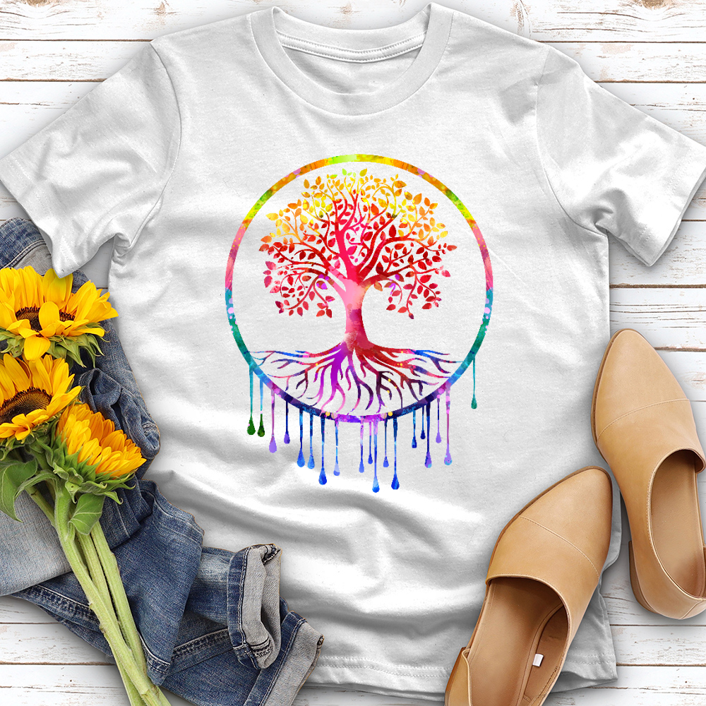 Rainbow Tree of Life Tee