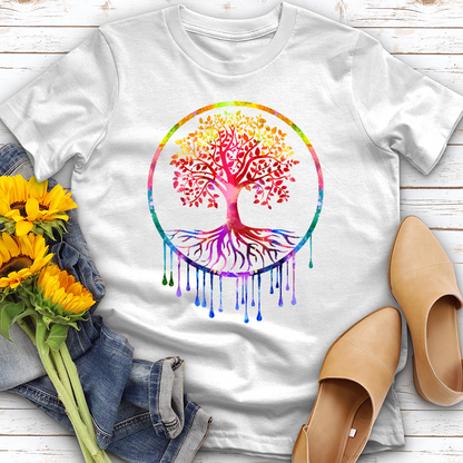 Rainbow Tree of Life Tee