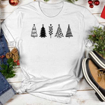 Festive Trees Softstyle Tee