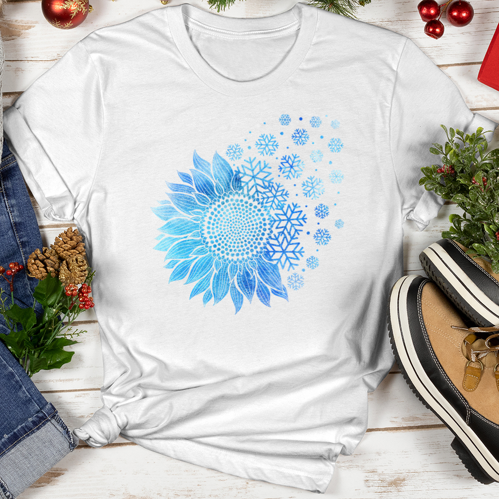 Sunflower Snow Flake Softstyle Tee