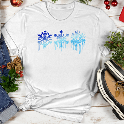 Snowflake Drip Softstyle Tee