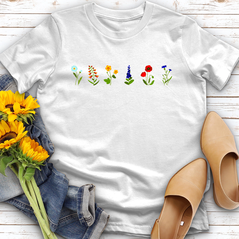 Rainbow Garden Tee