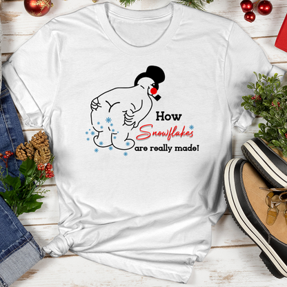 How Snowflakes are Made Softstyle Tee