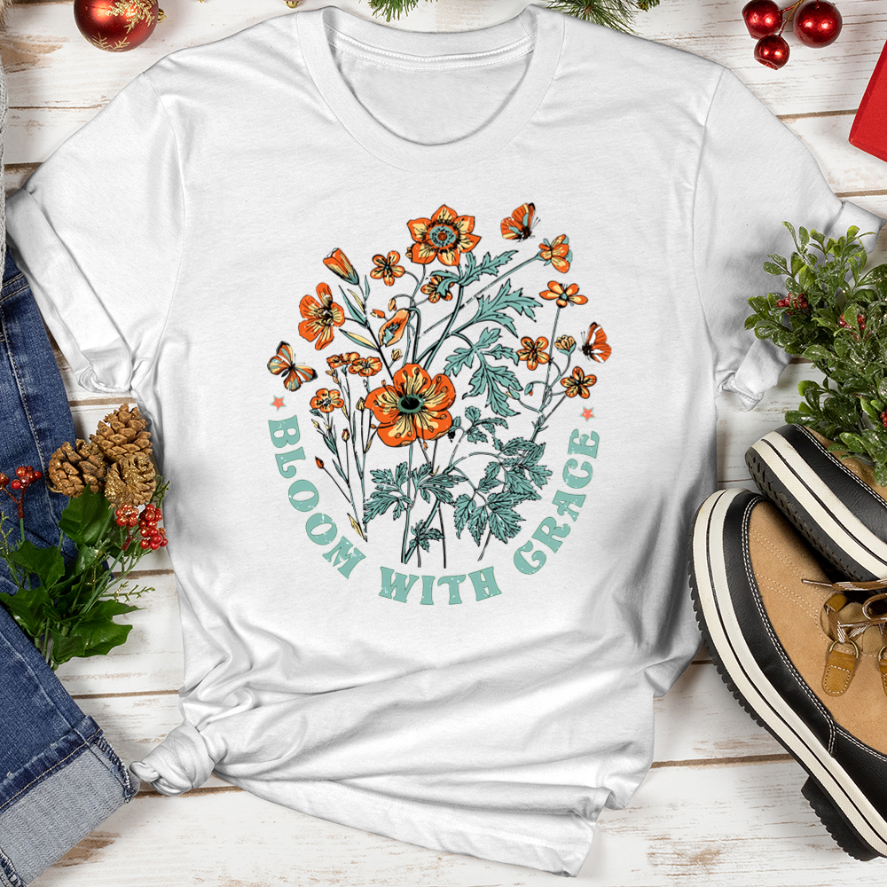 Bloom with Grace Softstyle Tee